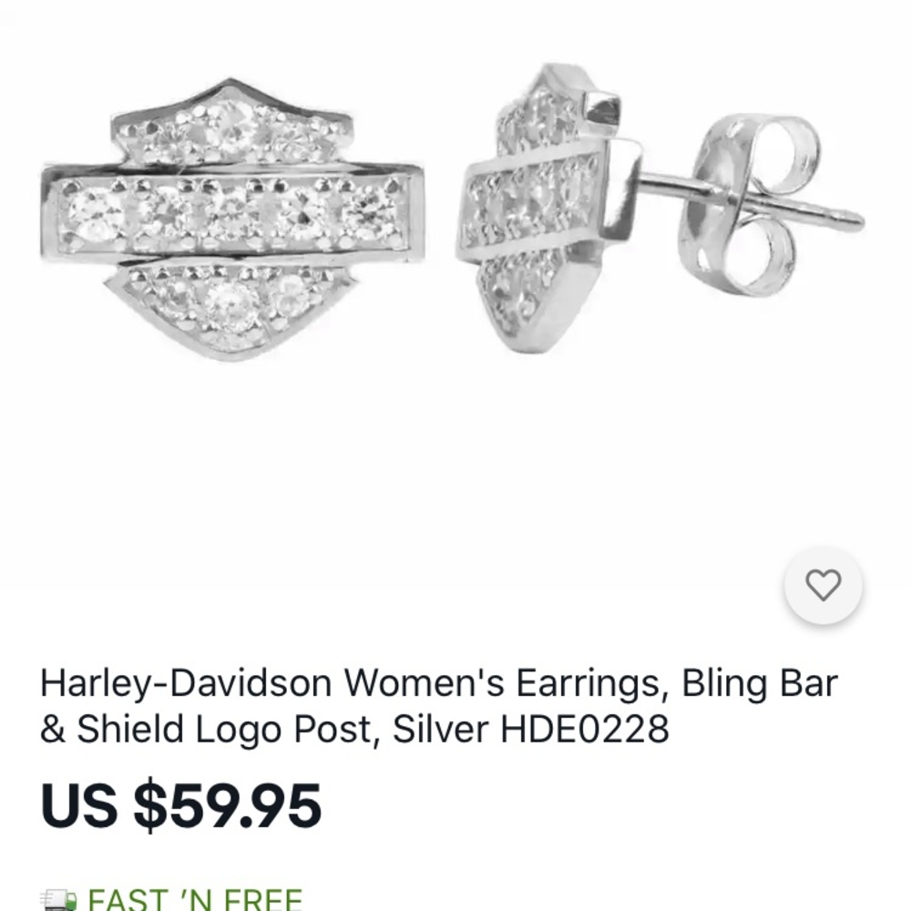 Harley- Davidson Earrings